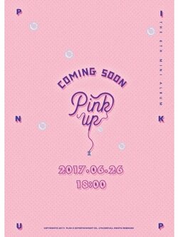 APINK 6TH MINI ALBUM - PINK UP (A VER)