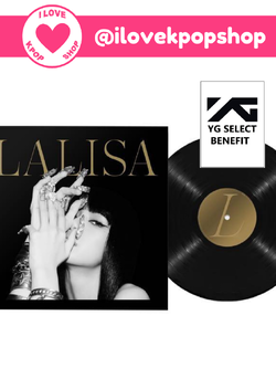 [YG GIFT] พร้อมส่ง LISA FIRST SINGLE VINYL LP LALISA [LIMITED EDITION]