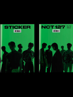 NCT 127 3rd Album - Sticker (Sticky Ver. / Random Ver.)