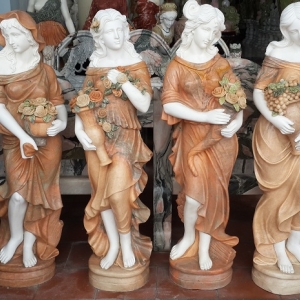 งานศิลปะ หินอ่อนแกะสลัก