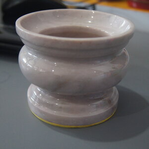 กระถางธูป+แจกัน+ผลไม้มงคล คู่ศาลเจ้า