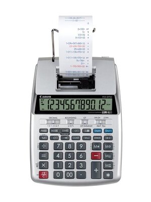 การตั้งวันที่ และเวลาลงเครื่องคิดเลขพิมพ์กระดาษ Canon รุ่น P23-DTSC