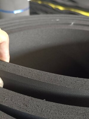 แผ่นยางกันกระแทก ขนาด 130 x 240 ซม.หนา 15 มม.