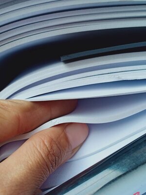 แผ่นยาง eva สีขาว หนา 2 มม.