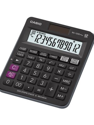 วิธีการตั้งค่า TAX+ สำหรับเครื่องคิดเลขตั้งโต๊ะ ยี่ห้อ คาสิโอ รุ่น MJ-120D