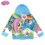 ฮ "สำหรับเด็ก2-10 ปี" Jacket My Little Pony for Girl เสื้อแจ็คเก็ต เสื้อกันหนาว เด็กผู้หญิง สีฟ้า สกรีนลาย มายลิตเติ้ลโพนี่ รูดซิป มีหมวก(ฮู้ด) ใส่คลุมกันหนาว กันแดด ใส่สบาย ลิขสิทธิ์ฮาสโบแท้ โพนี่แท้