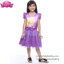 ( S-M-L-XL ) ชุดเดรส เจ้าหญิงราพันเซล สีม่วง แขนสั้น ดิสนีย์แท้ ลิขสิทธิ์แท้ (สำหรับเด็ก4-6-8-10 ปี)