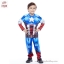 ฮ' ( 4-6-8-10 ปี ) ชุดแฟนซี เด็กผู้ชาย Super Hero - The Avengers - Captain America เสมือนจริง มาพร้อมกับเสื้อ กางเกง หน้ากาก เพื่อให้คุณหนูๆได้สนุกกับชุดsuper hero คนโปรดตามจิตนาการ ชุดสุดเท่ห์ ใส่สบาย ลิขสิทธิ์แท้