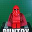 sw0521: Royal Guard with Dark Red Arms and Hands