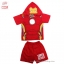 ฮ ( 3-4-5 ปี ) ชุดแฟนซี เด็กผู้ชาย Super Hero - The Avenger - Iron Man สีแดง เสื้อแขนสั้น สกรีนลายเกราะมีไฟกระพริบตรงหน้าอก มีหมวก ( ฮู้ด )สกรีนลายหน้ากาก กางเกงขาสั้น ชุดสุดเท่ห์ ใส่สบาย ลิขสิทธิ์แท้ (สำหรับเด็ก3-4-5 ปี)