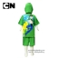 ฮ ( S-M-L-XL ) ชุดแฟนซีเด็ก เด็กผู้ชาย Ben10 สีเขียว เสมือนจริง มีหมวก(ฮู้ด) ชุดสุดเท่ห์ ใส่สบาย ลิขสิทธิ์แท้ (สำหรับเด็ก 2-5 ปี)
