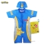 ฮ Size L - ชุดว่ายน้ำ เด็กผู้ชาย Pokemon บอดี้สูทเสื้อแขนสั้นกางเกงขาสั้น สีน้ำเงิน สกรีนลาย Pikachu มาพร้อมหมวกว่ายน้ำและถุงผ้า สุดเท่ห์ ใส่สบาย ลิขสิทธิ์แท้ (สำหรับเด็กอายุ 8-9 ปี)