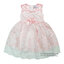 ( Size2-3-4)ชุดเดรสราตรีแขนกุดสีชมพู เด็กผู้หญิง สุดน่ารัก ใส่สบาย (สำหรับเด็กอายุ 2-4 ปี)