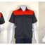 รหัส A 247 เสื้อช่างแขนสั้นแบบกรมอกส้ม(สั่งตัด)