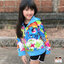 ฮ "สำหรับเด็ก2-10 ปี" Jacket My Little Pony for Girl เสื้อแจ็คเก็ต เสื้อกันหนาว เด็กผู้หญิง สีฟ้า สกรีนลาย มายลิตเติ้ลโพนี่ รูดซิป มีหมวก(ฮู้ด) ใส่คลุมกันหนาว กันแดด ใส่สบาย ลิขสิทธิ์ฮาสโบแท้ โพนี่แท้