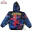 ฮ " S-M-L-XL " เสื้อแจ็คเก็ต Spiderman เสื้อกันหนาว เด็กผู้ชาย สีน้ำเงิน รูดซิป มีหมวก(ฮู้ด) ใส่คลุมกันหนาว กันแดด สุดเท่ห์ ใส่สบาย ลิขสิทธิ์แท้ (ไซส์ S-M-L-XL )