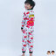 ฮ (Size S-M-L-XL) ชุดนอนเด็กผู้ชาย Disney Cars เสื้อแขนยาวสีขาว กางเกงขายาว สุดเท่ห์ ลิขสิทธิ์แท้ (สำหรับเด็กอายุ 2-8 ปี )