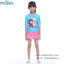"( For Kids ) Swimsuit for Girls ชุดว่ายน้ำ Disney Frozen Elsa & Anna สีฟ้า เสื้อแขนสั้น กระโปรงสั้น ลายเจ้าหญิงอันนา เจ้าหญิงเอลซ่า ชุดว่ายน้ำเด็กผู้หญิง เจ้าหญิงดิสนีย์ ของแท้