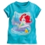 z Ariel and Flounder Tee for Girls (12-18month)