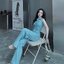 ชุดเซทแฟชั่น Set jeans 2 ชิ้น ยีนส์แต่งลายในตัวสวยเก๋มาก ยีนส์เนื้อนิ่มไม่หนักมากใส่สบาย สีอ่อน/เข้ม