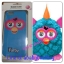 ZFB025 Furby Case iPhone5 Bermuda ฟ้าหูชมพู