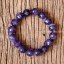 ++ Amethyst - อเมทิสต์ เม็ดกลมเจียระไน ขนาด 11-12 mm สวยงามวิบวับในตัว ++