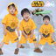 ฮ ( 3-4-5 ปี ) ชุดแฟนซีเด็ก เด็กผู้ชาย Star Wars สีเหลือง เสื้อแขนสั้น มีไฟกระพริบตรงหน้าอก มีหมวก(ฮู้ด) สกรีนลายหน้ากาก กางเกงขาสั้น ชุดสุดเท่ห์ ใส่สบาย ลิขสิทธิ์แท้ (สำหรับเด็ก3-4-5 ปี)