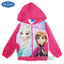 " ( Size S-M-L-XL-F ) Disney Frozen for Girl เสื้อแจ็คเก็ต เสื้อกันหนาว เด็กผู้หญิง สกรีนลาย เจ้าหญิงเอลซ่า สีชมพู รูดซิป มีหมวก(ฮู้ด) ใส่คลุมกันหนาว กันแดด ใส่สบาย ดิสนีย์แท้ ลิขสิทธิ์แท้