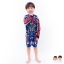 ฮ '' ( For Kids สำหรับเด็กอายุ 6-14 ปี ) Swimsuit for Boys ชุดว่ายน้ำเด็กชาย Transformer Optimus Prime บอดี้สูทแขนยาว กางเกงขาสั้น มาพร้อมหมวกว่ายน้ำและถุงผ้า สุดเท่ห์ ใส่สบาย ลิขสิทธิ์แท้