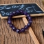 ++ Amethyst - อเมทิสต์ เม็ดกลมเจียระไน ขนาด 11-12 mm สวยงามวิบวับในตัว ++