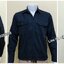 รหัส A60 : เสื้อช่างแขนยาวผ้าคอมแบบสีกรมท่าล้วน