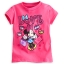 z เสื้อเด็ก ลายมินนี่เม้าส์ Minnie Mouse Glitter Tee for Girls (12-18month)