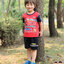(Size 1-2-3) ชุดแฟชั่นเด็กเล็กผู้ชาย Disney Cars เสื้อแขนสั้นสีแดง กางเกงขาสั้น สุดเท่ห์ ลิขสิทธิ์แท้ (สำหรับเด็กอายุ 1-3 ปี )