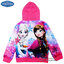 " ( Jacket Disney Frozen for Girl เสื้อแจ็คเก็ต เสื้อกันหนาว เด็กผู้หญิง สีชมพู รูดซิป มีหมวก(ฮู้ด)ใส่คลุมกันหนาว กันแดด ใส่สบาย ดิสนีย์แท้ ลิขสิทธิ์แท้