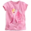 zDisney Princess Aurora Heathered Disney Tee - Sleeping Beauty ของแท้ นำเข้าจากอเมริกา (Size: 5/6)