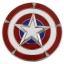 z Captain America Belt Buckle by 1928 Jewelry