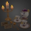 Beauty and the Beast Singing Tea Set ของแท้ นำเข้าจากอเมริกา