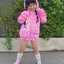 ฮ" (Size S-M-L-XL ) Jacket Disney Rapuzel เสื้อแจ็คเก็ต เสื้อกันหนาวแขนยาว เด็กผู้หญิงสีชมพูอ่อน สกรีนลายเจ้าหญิงราพันเซล รูดซิป มีหมวก(ฮู้ด) ใส่คลุมกันหนาว กันแดด ใส่สบายดิสนีย์แท้ ลิขสิทธิ์แท้