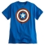 z Captain America Icon Tee for men by Mighty Fine Size M