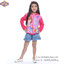 " ( Jacket Disney Sofia the First เสื้อแจ็คเก็ต เสื้อกันหนาวแขนยาว เด็กผู้หญิง ลายเจ้าหญิงโซเฟีย รูดซิป มีหมวก(ฮู้ด) ใส่คลุมกันหนาว กันแดด ใส่สบาย ดิสนีย์แท้ ลิขสิทธิ์แท้