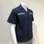 รหัส A143 : เสื้อช่างแขนสั้นแบบสามกระเป๋าสีกรมติดสะท้อนแสง
