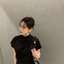 เสื้อแฟชั่น เสื้อแขนสั้นคอปีน ไหล่และเอวจับจีบระบายเฉียงพริ้วสวย