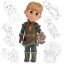 ฮ Frozen Disney Animators' Collection Kristoff Doll - Frozen - 16''