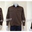รหัส A 260 เสื้อช่างแขนยาวผ้าคอมทวิวสีน้ำตาลล้วน(สั่งตัด)