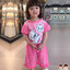 (Size1-2-3 )ชุดนอน Disney Marie เสื้อแขนสั้นสีชมพู กางเกงขาสั้นสีชมพูสุดน่ารัก ดิสนีย์แท้ ลิขสิทธิ์แท้ (สำหรับเด็กอายุ 1-5 ปี)