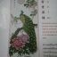 ภาพปักคลอสติสสำเร็จ ชุดนกยูง