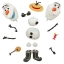 ฮ Olaf Mix 'Em Up Play Set - Frozen ของแท้ นำเข้าจากอเมริกา