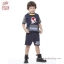 ฮ ( 3-4-5 ปี ) ชุดแฟนซี เด็กผู้ชาย Super Hero - The Avengers - Thor สีเทา เสื้อแขนสั้นมีไฟกระพริบตรงหน้าอก มีหมวก(ฮู้ด) มีกระเป๋าตรงหน้าท้อง กางเกงขาสั้น ชุดสุดเท่ห์ ใส่สบาย ลิขสิทธิ์แท้ (สำหรับเด็ก3-4-5 ปี)