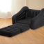 ฮ มีของพร้อมส่งนะคะ โซฟาเป่าลม Pull-Out Chair Intex โซฟาเป่าลม ขนาด 107x221x66 ซม. รุ่น 68565 (สีดำ)