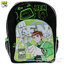 ฮ 'Cartoon Network ฺBEN10 Backpack - กระเป๋าเป้สะพายหลัง ลายเบ็นเท็น กระเป๋านักเรียน ของแท้ ลิขสิทธิแท้ (14 นิ้ว)